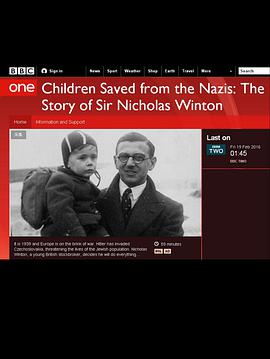 ļ{оȳĺӂ Children Saved from the Nazis: The Story of Sir Nicholas Winton